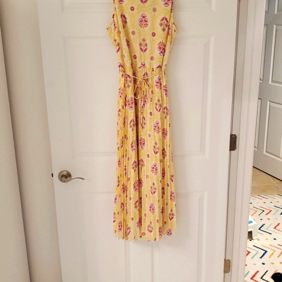 Ann Taylor Pink Midi Sundress for Wedding Guest - Picture 8 of 17